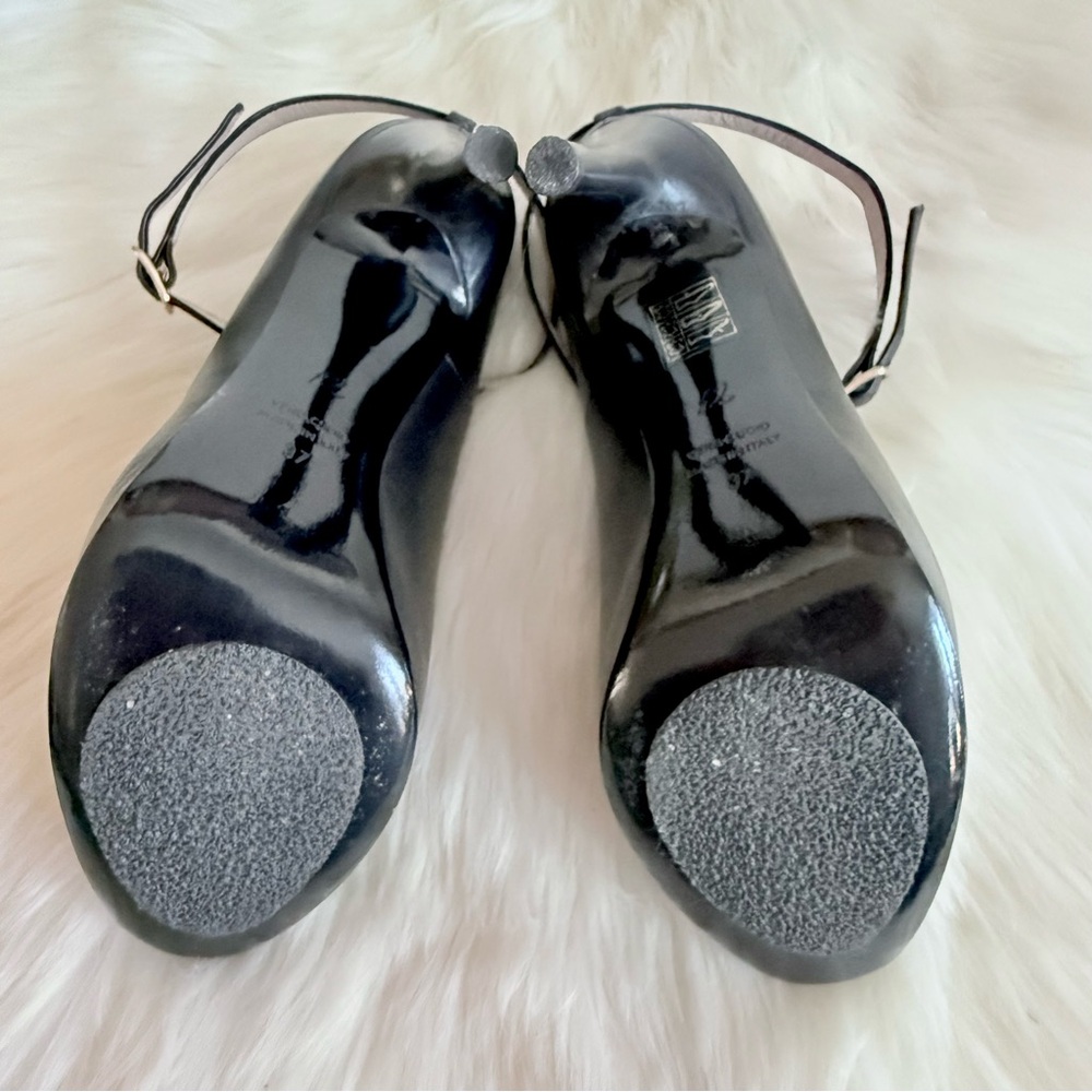 3.1 Phillip Lim Black Peep-Toe Heels - Picture 7 of 11